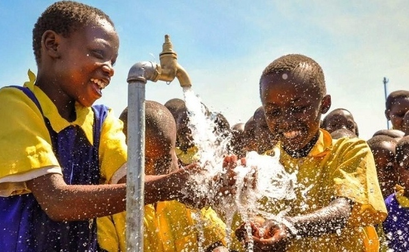 Rural solar deep aquifer borehole water supply scheme by CCDF